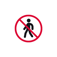 No Pedestrians in English