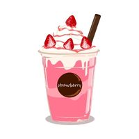 Drink Names Vocabulary |Strawberry Shake in English