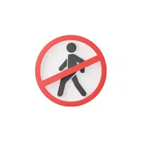 No Trespassing in English