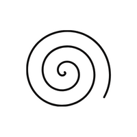 Fermat's spiral in English