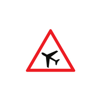 Traffic Signs Name And Their Meanings |Low Flying Aircraft in English