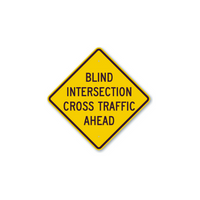 Traffic Signs Name And Their Meanings |Blind Intersection in English