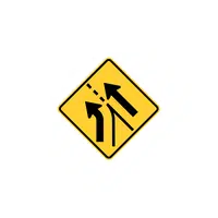 Traffic Signs Name And Their Meanings |Trucks Entering from Left in English