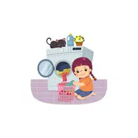 To do Laundry in English