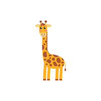 Giraffe in English