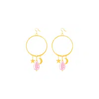 Hoop earrings in English