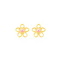 Stud earrings in English