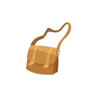 Shoulder bag in English