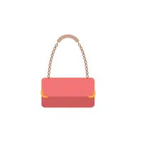 Leather purse in English
