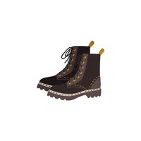 Combat boots in English