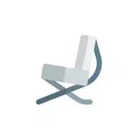 Barcelona chair in English