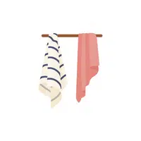 Bathroom items names |Towel in English