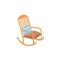 Types of Chairs with names | Rocking chair in English