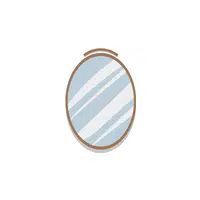 Bathroom items names | Mirror in English