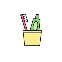 Bathroom items names | Brush holder in English