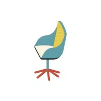 Swivel chair in English