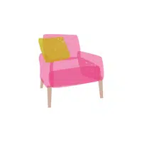 Tub chair in English