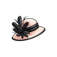 Fascinator hat in English