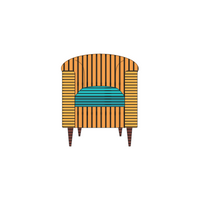 Types of Chairs with names |Barrel chair in English