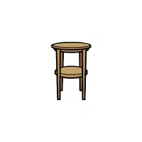 Types of furniture items |end table in English