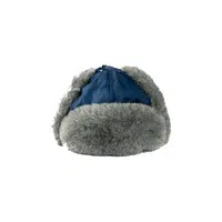 Fur Pill Box Hat in English