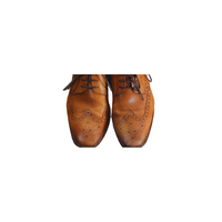 Wingtip shoes in English