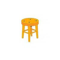 Types of furniture items |stool in English