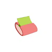 Names of office items | Post-it dispenser Name in English