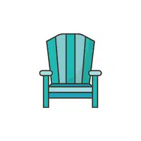 Types of Chairs with names | Adirondack chair in English