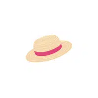 Straw hat in English