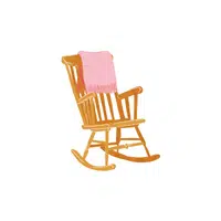 Types of Chairs with names |Rocking nursing chair in English