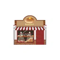 Types of Shops Names Vocabulary| Bakery in English