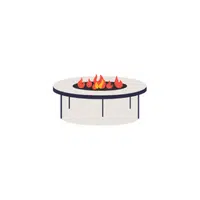 Different type of tables names| fire pit table in English