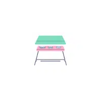 pop up table in English