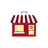 Types of Shops Names Vocabulary| Gift Shop in English