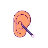 Pick ear wax in English