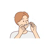 Floss teeth in English