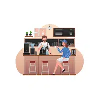 Types of Shops Names Vocabulary| Coffee Shop in English