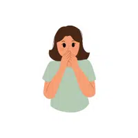 Human Body Movements Names Vocabulary | Cover mouth name