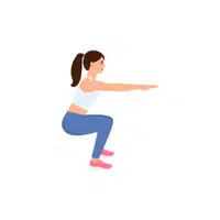 Human Body Movements Names Vocabulary |Squat name