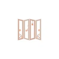 Types of furniture items |room divider in English