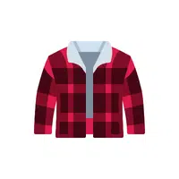 Men clothes and accessories names | Flannel shirt in English
