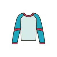Men clothes and accessories names | Base layer top in English