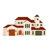 Colonial House in English