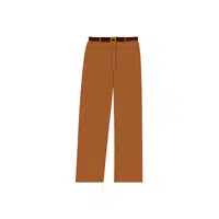 Men clothes and accessories names | Corduroy pants in English