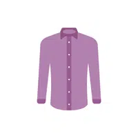 Men clothes and accessories names Button-down shirt in English