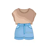Men clothes and accessories names | Cropped pants in English