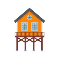 Different Types of house and buildings names |House on Stilts name in English