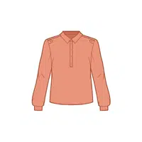 Men clothes and accessories names Henley shirt in English