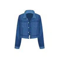 Denim jacket in English